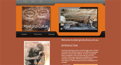 Desktop Screenshot of aboriginalculture.qnetau.com